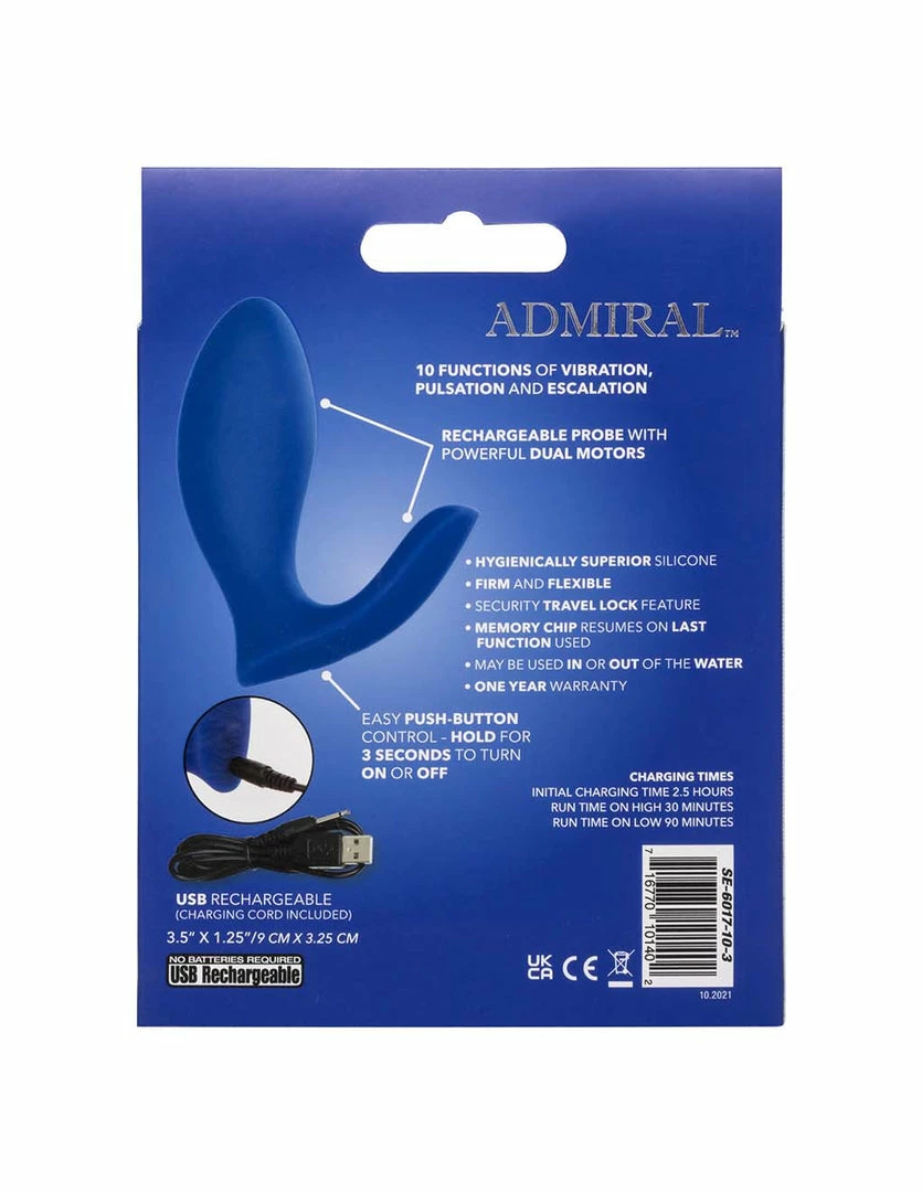 Admiral Prostate Rimming Probe Anal 12 Admiral Prostate Rimming Probe Anal