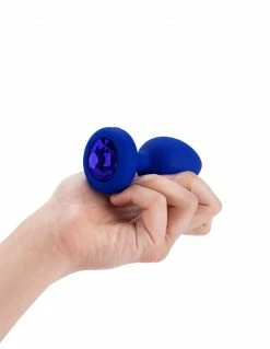 B-Vibe Vibrating Jewel Plug L/XL
