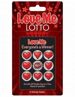 Little Genie Naughty Games Love Me Lotto Scratch Off Tickets