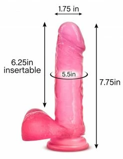 B Yours Sweet N Hard 2 Suction Cup Dildo