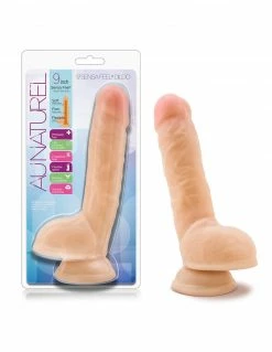 Au Naturel 9 Inch Sensa Feel Dildos