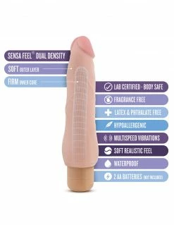 Au Naturel Fabien Vibrating Dildo