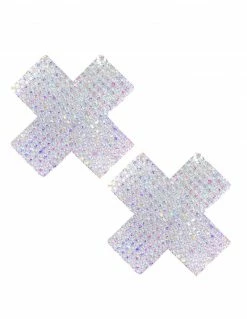Neva Nude Rhinestone X Pasties