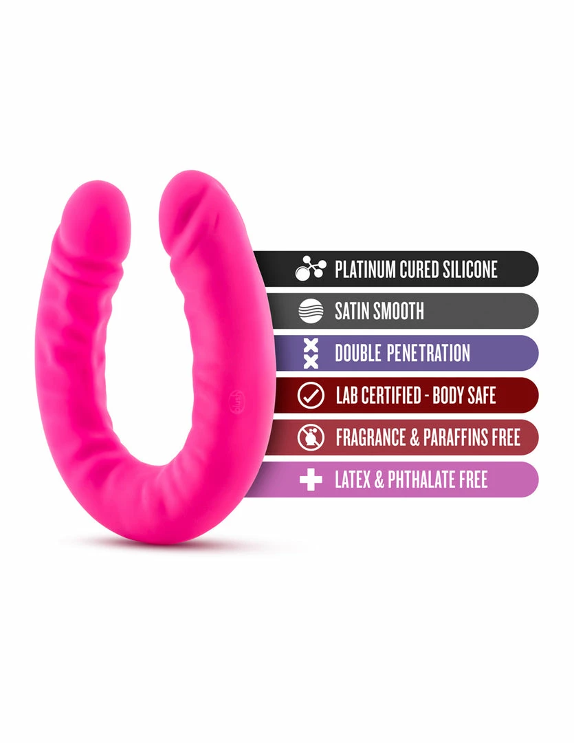 Ruse 18 Inch Silicone Double Ended Dildo 4 Ruse 18 Inch Silicone Double Ended Dildo