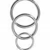 Bondage Spartacus Nickel Cockring Set