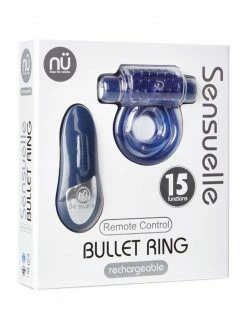Nu Sensuelle 15 Function Vibrating C-Ring Rechargeable Vibrators