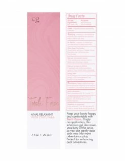 Anal Lubes CG Tush Ease Anal Relaxant Gel