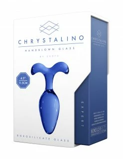 Anal Blue Chrystalino Expert Butt Plug