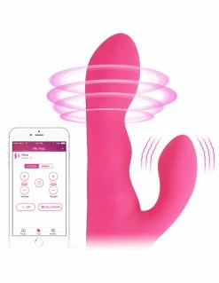 Vibrators Lovense Nora Bluetooth Remote Control Rabbit Vibrator