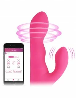 Vibrators Lovense Nora Bluetooth Remote Control Rabbit Vibrator