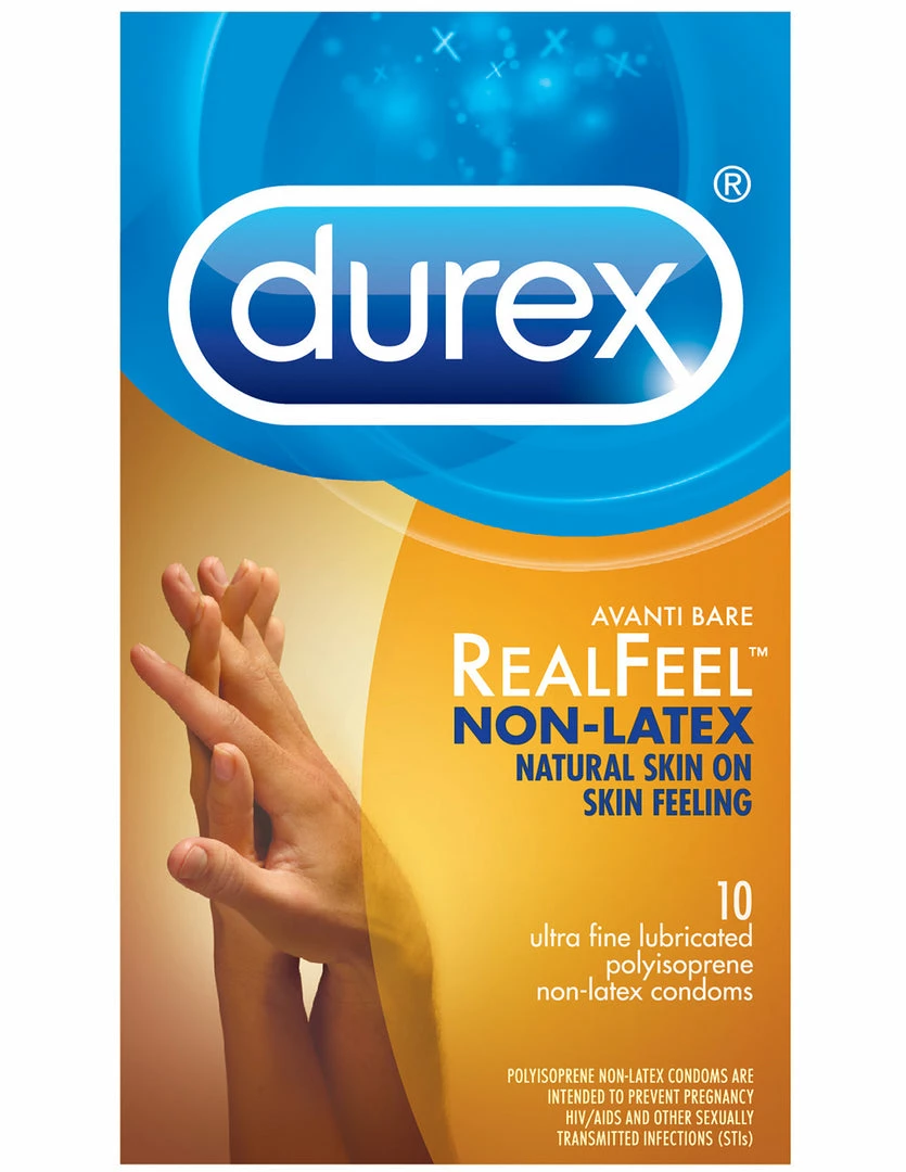 Durex Avanti Real Feel Condoms 10pk Enhancers & Lubes 1 Durex Avanti Real Feel Condoms 10pk Enhancers & Lubes
