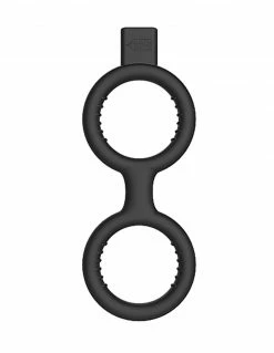 Electroshock Electro-Stimulation Cock Ring With Ballstrap Bondage