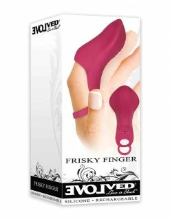 Evolved Frisky Finger 9 Function Silicone Finger Vibrator