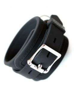 Stockroom Locking Silicone Wrist Cuffs Bondage