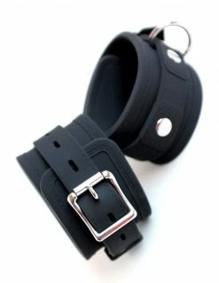 Stockroom Locking Silicone Wrist Cuffs Bondage