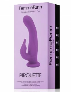 Femme Funn Pirouette Suction Cup Dual Vibrator