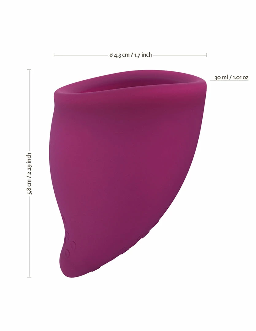 Fun Factory Fun Cup Menstrual Cup Size B 5 Fun Factory Fun Cup Menstrual Cup Size B