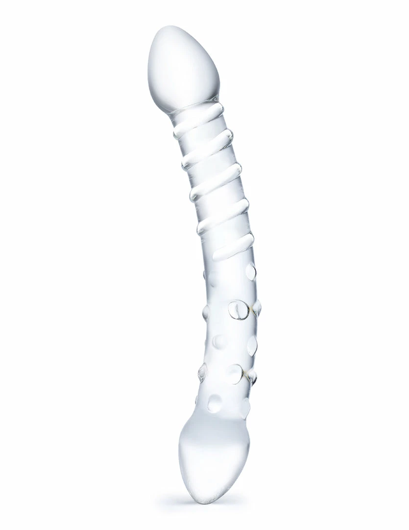 Dildos Glas Double Trouble 10" Dildo 1 Dildos Glas Double Trouble 10" Dildo