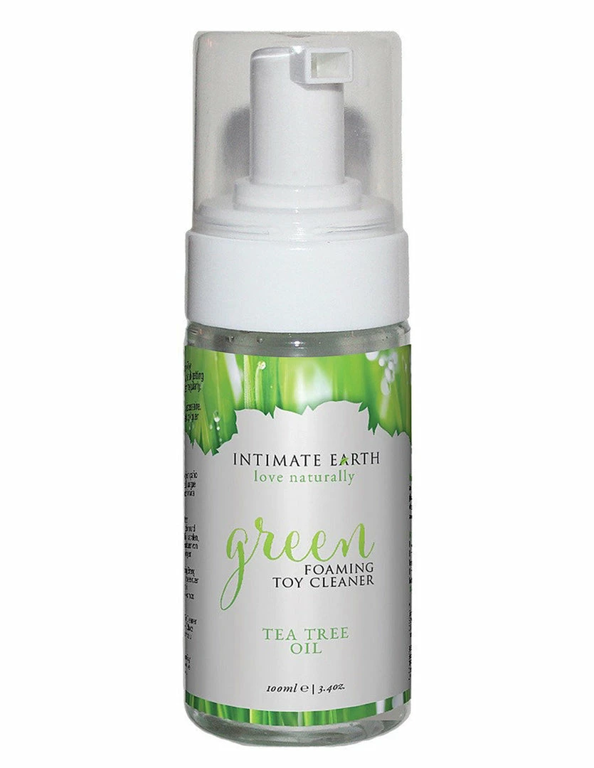 Intimate Earth Green Tea Tree Foaming Toy Cleaner 1 Intimate Earth Green Tea Tree Foaming Toy Cleaner