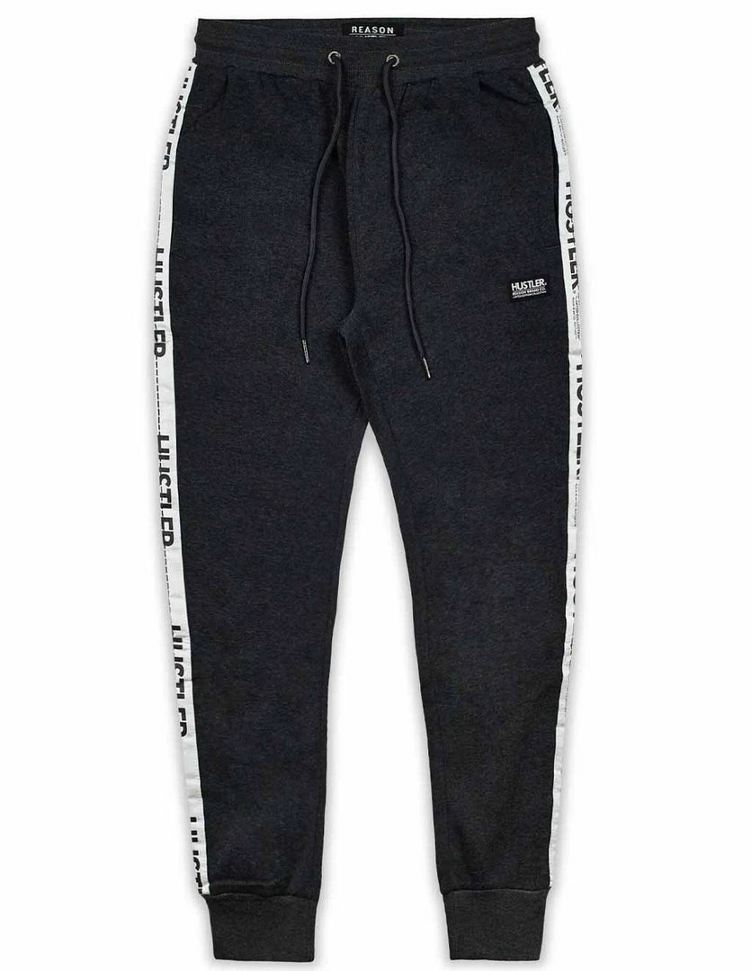 HUSTLER® Logo Tape Joggers 1 HUSTLER® Logo Tape Joggers