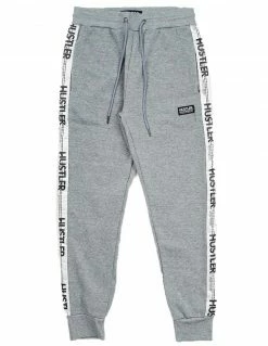 HUSTLER® Logo Tape Joggers