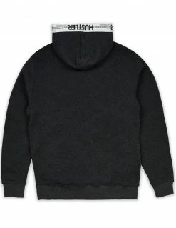 HUSTLER® Logo Tape Hoodie