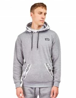 HUSTLER® Logo Tape Hoodie