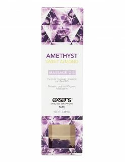 Exsens Enhancers & Lubes Amethyst Almond Body & Massage Oil