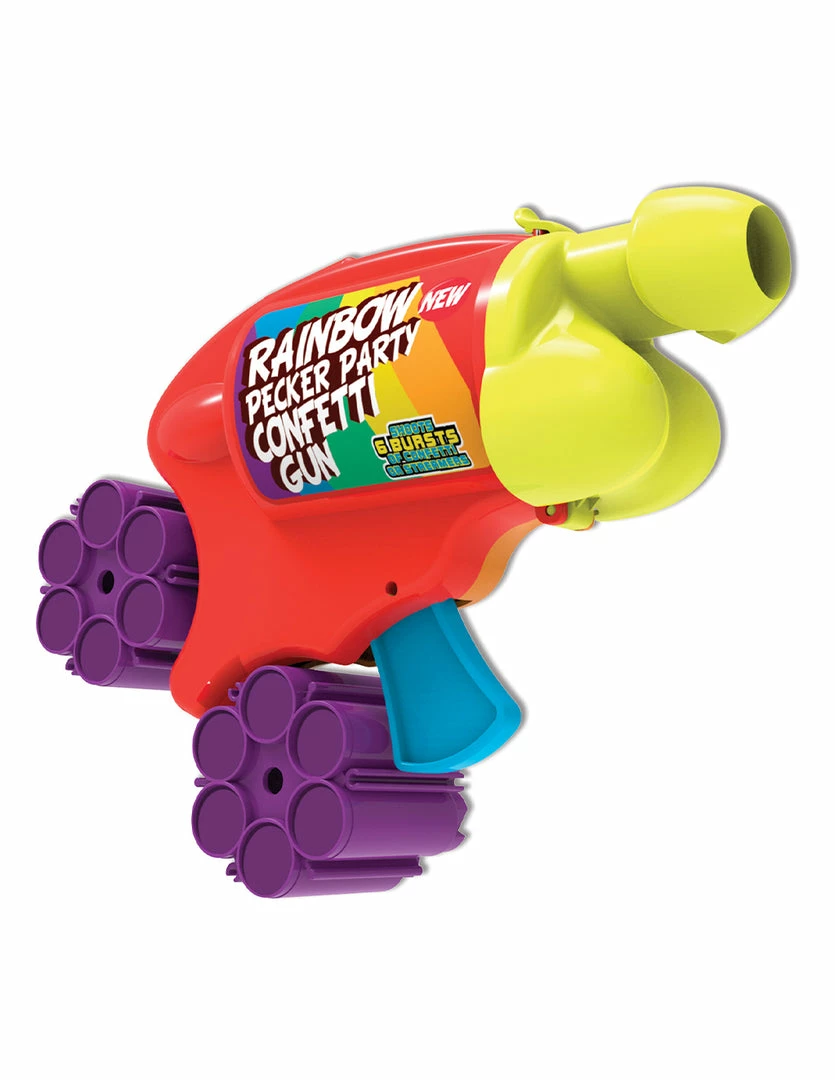 Hott Products Rainbow Pecker Party Confetti Gun Party Supplies 1 Hott Products Rainbow Pecker Party Confetti Gun Party Supplies