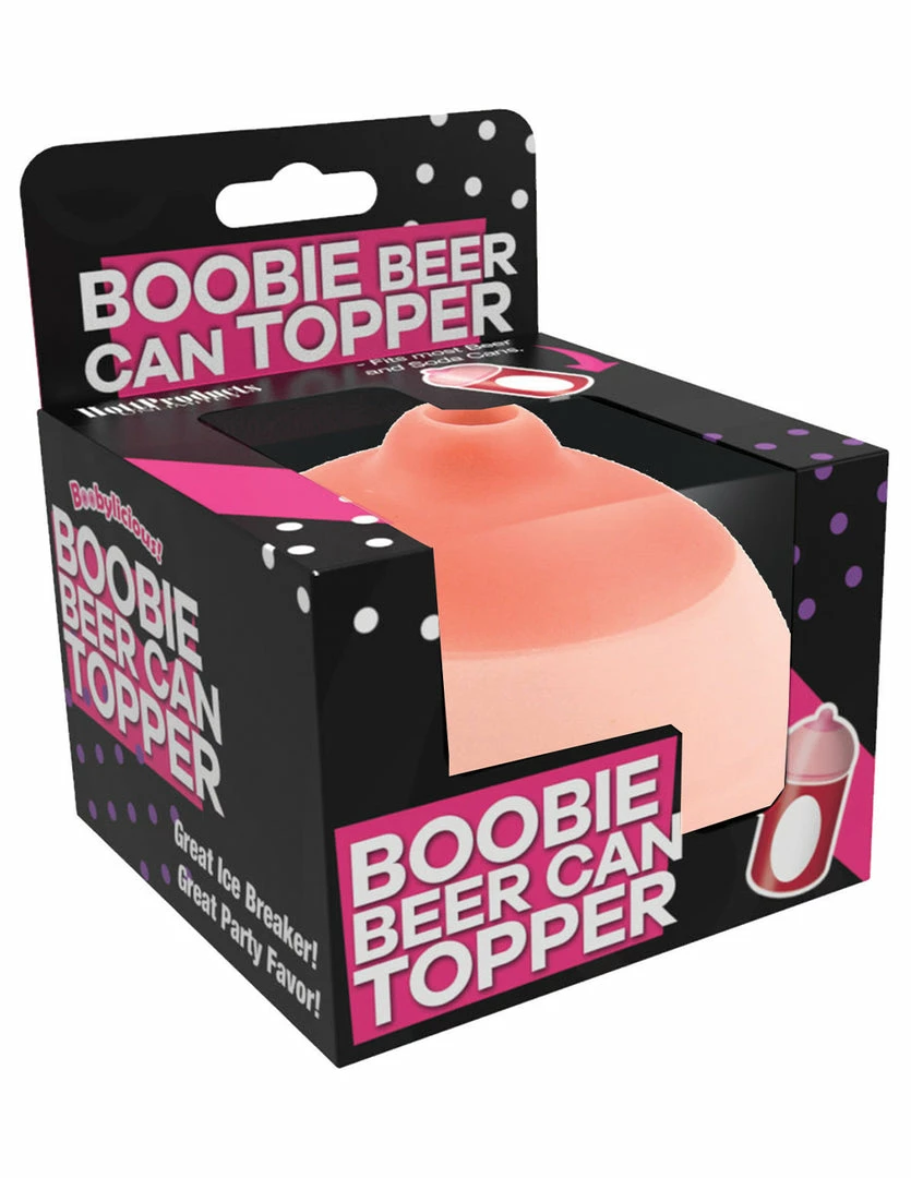 Hott Products Boobie Beer Can Topper 2 Hott Products Boobie Beer Can Topper