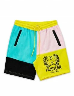 HUSTLER® Emblem Shorts