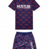 HUSTLER® Store HUSTLER® X Reason Logo T-Shirt & Short Set