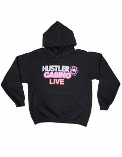 HUSTLER® Casino Neon Live Hoodie HUSTLER® Store