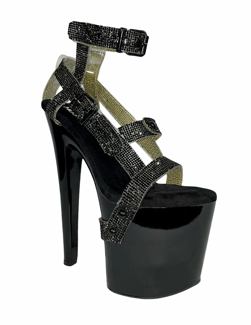 Heels HUSTLER® X Qrystal Platform 1 Heels HUSTLER® X Qrystal Platform