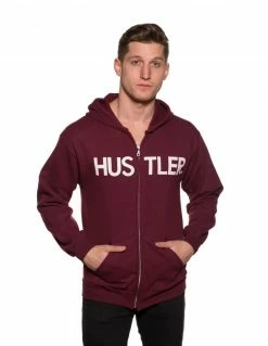 HUSTLER® Men's Classic Logo Zip Hoody