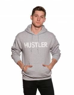 HUSTLER® Store HUSTLER® Men's Classic Logo Pull Over Hoody
