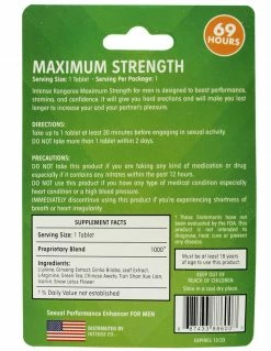 Enhancers & Lubes Kangaroo Green Max Strength