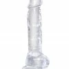 Dildos King Cock 8 Inch Suction Cup Dildo With Balls