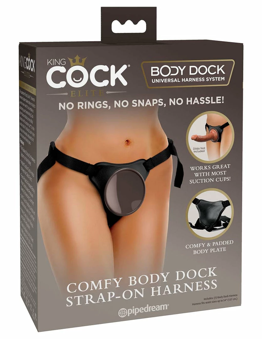 Strap-ons King Cock Elite Comfy Body Dock Harness 7 Strap-ons King Cock Elite Comfy Body Dock Harness