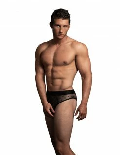 Luca Allure Men's Star Print Brief Men's Underwear