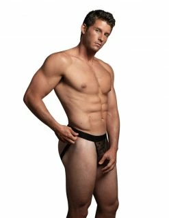 Luca Allure Men's Star Print Jock Strap