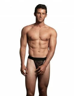 Luca Allure Men's Lace Jock Strap Men's Underwear