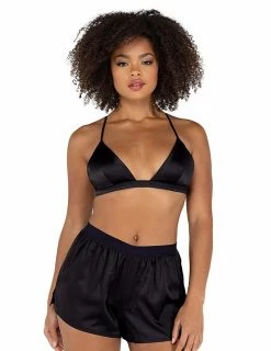 Roma Satin Shorts Lounge Set