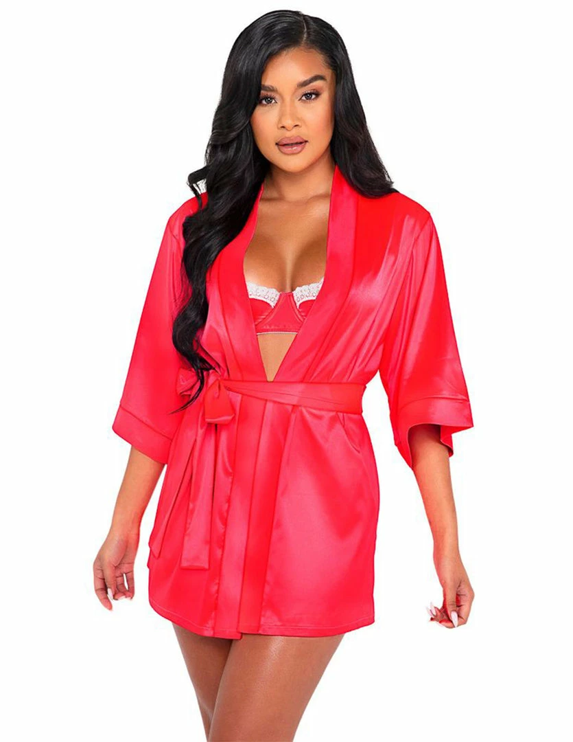 Roma Kiss Lounge Robe Lingerie 1 Roma Kiss Lounge Robe Lingerie