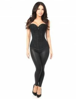 Daisy Corsets Lavish Lace Front Zipper Corset Fetish Wear & Lingerie