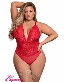 Lingerie Exposed Risque Business Teddy