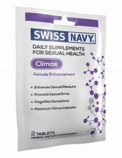 Enhancers & Lubes Swiss Navy Climax For Her Supplement 2ct