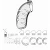 ManCage Model 4 Chastity 4.5" Transparent Cock Cage Bondage