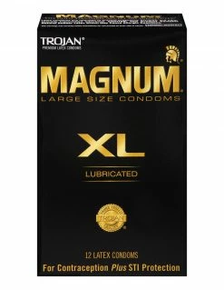 Enhancers & Lubes Trojan Magnum XL Condoms 12pk