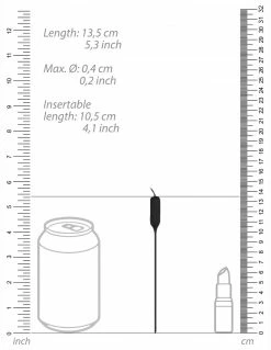 OUCH! Silicone Vibrating Urethra Plug